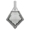 thumbnail image 4 of Dune Scoops Anaconda 11x6.5 Stainless Metal Detector SandScoop w/Hexagon Holes w/Handle, 4 of 20