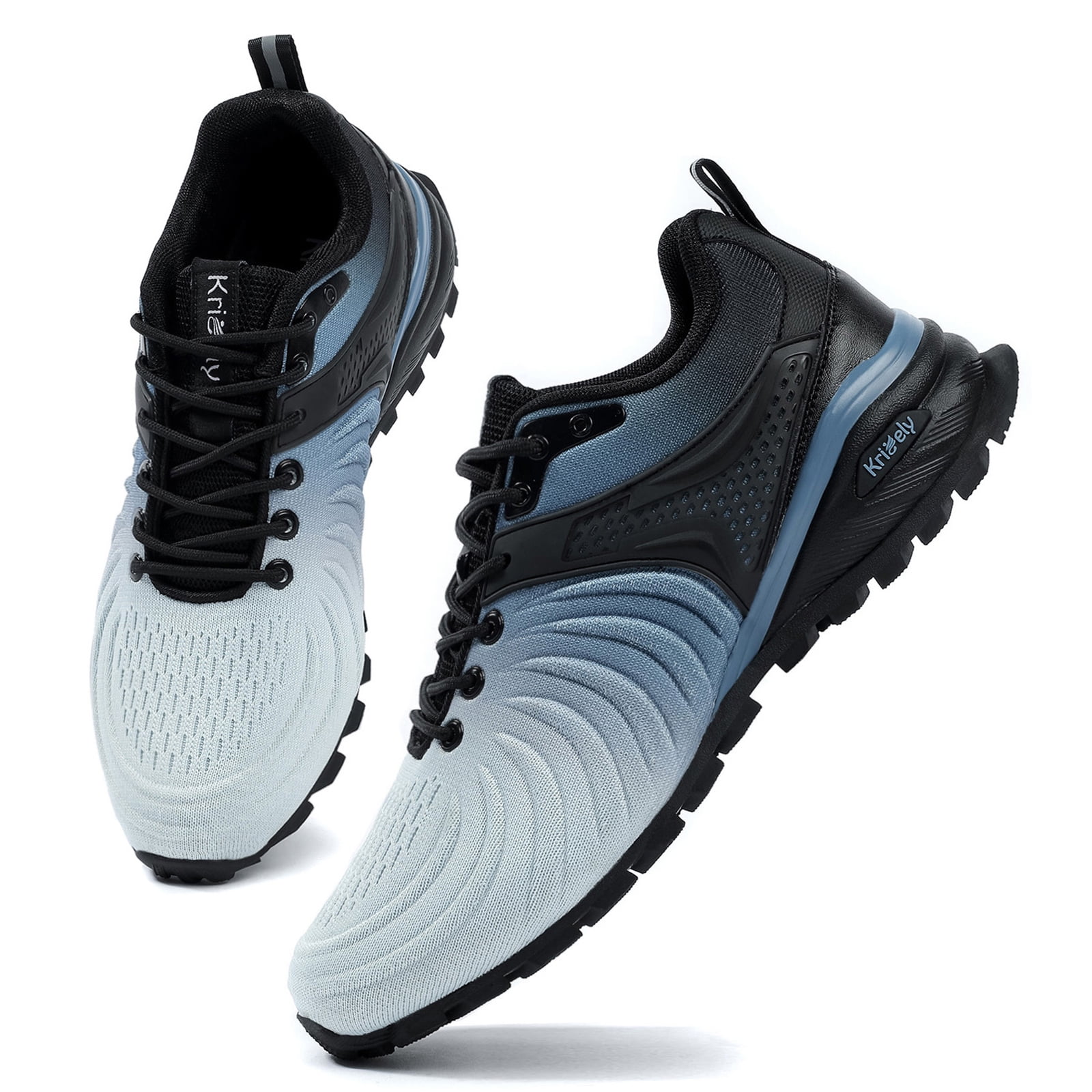 Kricely Men's Trail Running Shoes, Tie-Dye, Size 14 photo 1