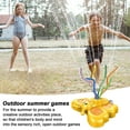 thumbnail image 4 of Butterfly Spray Toy for Kids Outdoor Summer Games Rotatable Sprinkler Head Fun Backyard Water Play Easy Setup Garden Hose Sprinkler for Boys Girls Ages 4-8 Cool Yard Toys, 4 of 7