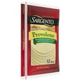 Sargento® Sliced Provolone Natural Cheese with Natural Smoke Flavor, 12