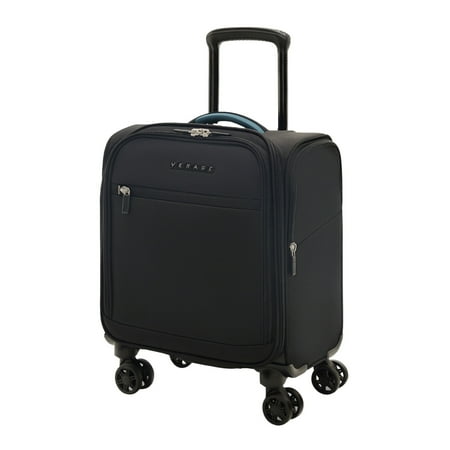 Verage Underseat Carry On Luggage with Wheels and USB Port,14 inch Wheeled Spinner Bag Carry-on Luggages for Airlines, Lightweight Suitcase Men Women, Pilots and Crew (14.5-Inch Plus Underseat Pro)
