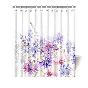 Flower Decorative Rug, Framing Lilac Flowers In Blossom Vernal Season Soothing Color Shades Art Quality Carpet Bedroom Dorm Living Room 6 Sizes Pistachio