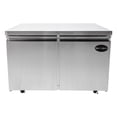 thumbnail image 2 of SABA 238 oz Two Door Stainless Steel Door Undercounter Refrigerator, Silver, 2 of 6