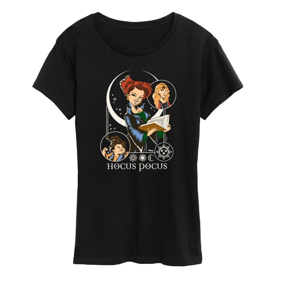 Hocus Pocus - Celestial Art Nouveau - Women's Short Sleeve Graphic T-Shirt