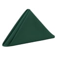 thumbnail image 3 of Your Chair Covers - 10 Pack, Hunter Green 20 Inch Polyester Cloth Napkins Perfect for restaurants, weddings, dinners, or birthday parties., 3 of 8
