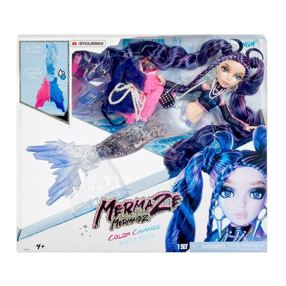 Mermaze Mermaidz™ Winter Waves Nera™ Mermaid Fashion Doll