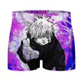 thumbnail image 4 of Jujutsu Kaisen Mens Boxer Briefs Soft Breathable Underwear Stretch Trunks for Boys, 4 of 7
