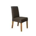 thumbnail image 1 of DYstyle Stretch Embossed Washable Short Dining Chair Slipcover Protector, 1 of 2