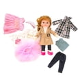 thumbnail image 1 of 5 juegos de accesorios de ropa de muñeca para recién nacidas de 43 cm incluyen de , pantalones, para proteger, y de CUTICAT vestido de muñeca de moda, 1 of 8