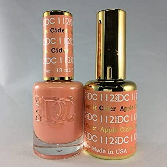 DND - DC Duo Soak off Gel & Matching nail polish - APPLE CIDER #DC112