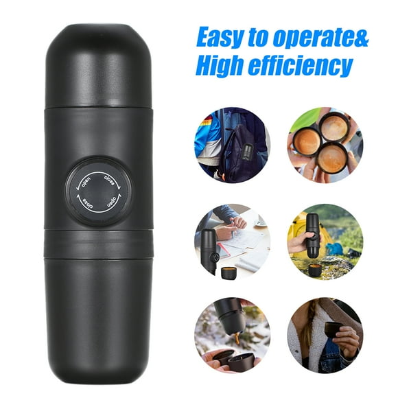 Manually Operated Portable Coffee Maker Espresso Machine Mini Coffee Maker