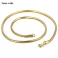 thumbnail image 5 of 2.5/3/4/5/6mm 316L Stainless Steel Men Women Round Snake Chain Necklace20"22"24", 5 of 6