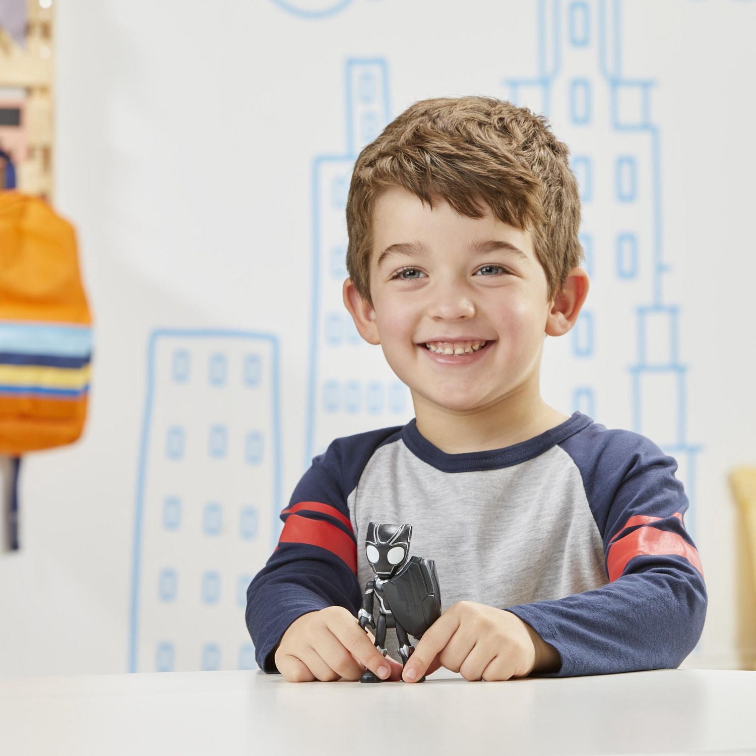 Marvel Spidey and His Amazing Friends Black Panther Hero Figure Toy