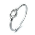 thumbnail image 4 of Sterling Silver Double Heart Ring, 4 of 4