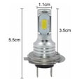 thumbnail image 4 of H7 LED Headlight Bulbs High/Low Beam 80W 8000LM 6000K Super Bright Waterproof, 4 of 6