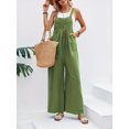 thumbnail image 3 of Combinaison Longue Sans Manches Boho, Combinaison Ample Décontractée avec Poches, Vêtements pour Femmes, 3 of 14