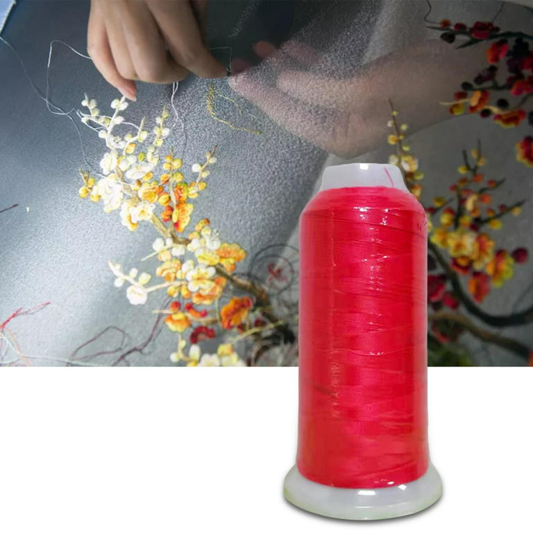Simthread Glow in The Dark Embroidery Machine Thread 6 Colors 1000 Yards  per Spool 