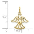 thumbnail image 3 of 14k Yellow Gold Angel Charm Pendant, 3 of 4