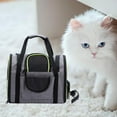 thumbnail image 1 of Vectores portátiles para mascotas perros PORT PET Travel Carrier, Top Apertura Gato Bolsa de envío Transporte Transporte - Verde Colco Portador de gatos, 1 of 8