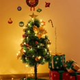 thumbnail image 4 of Set of 2 x 33ft 100 LED Christmas String Lights for Outdoor and Indoor Use, Super Bright Christmas Tree Lights with 8 Modes, Waterproof White Christmas Lights for Weddings, 4 of 5