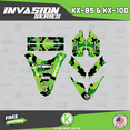 thumbnail image 4 of Kalair GFX Graphics Kit for Kawasaki KX85 (2014-2021) Invasion Series, 4 of 5