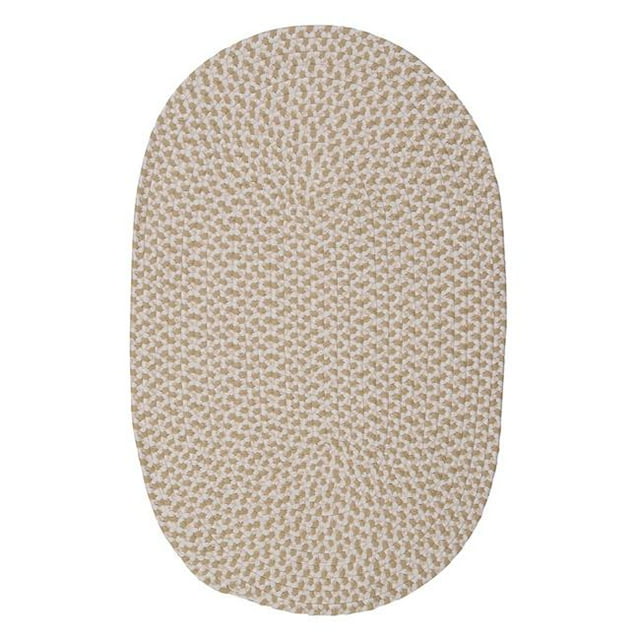 Colonial Mills Rug AY81R084X108 7 x 9 ft. Daybreak Kids Braided Rug Natural