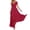 Red, variant on Leeye High Waist Short Sleeve V Neck Long Dresses for Wedding Proms Party Graduation Date Night Outingand Casual, Chiffon, 1PC, L, Black (Women's)