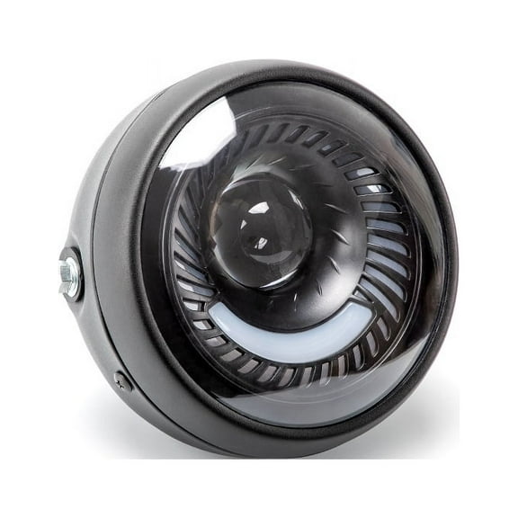 Yesurprise Motorcycle 6.5 Inch Headlight Retro Round High Low Beam Headlamp Daytime Running Light Modified Parts