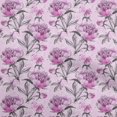 thumbnail image 1 of oneOone Cotton Cambric Purple Fabric Floral Diy Clothing Quilting Fabric Print Fabric By Yard 56 Inch Wide, 1 of 4