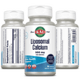 thumbnail image 2 of KAL Liposomal Calcium 500 mg, High Absorption Calcium Supplement, Essential Calcium Support, Vegan, Gluten Free, No Soy, 30 Servings, 90 VegCaps, 2 of 3