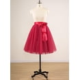 thumbnail image 5 of Womens Short Tutu Tulle Skirt with Sash Black Size M PC06, 5 of 6