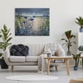 thumbnail image 2 of Moon over Blooming Flowers Canvas Art, 48 x 36, Design By Artist Jennifer Taylor Art, 2 of 6