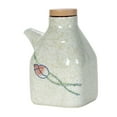 thumbnail image 1 of Botella grande de aceite de cerámica, recipiente para líquidos de cocina de fácil vertido, gran capacidad para vinagres maduros, 1 of 9