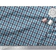 thumbnail image 2 of Soimoi polyester Crepe Fabric Gingham Check Fabric Prints By Yard 42 Inch Wide, 2 of 3