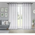 thumbnail image 2 of Safdie & Co. Curtain 2PK 86L Sheer Grey, 2 of 2