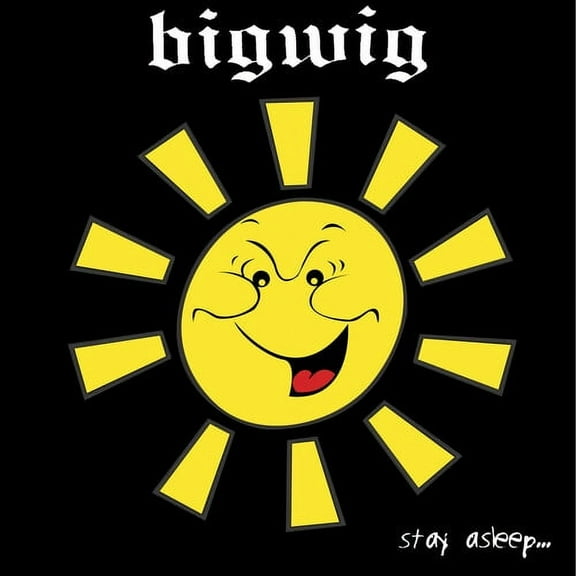 Bigwig - Stay Asleep - Yellow/black Splatter - Music & Performance - Vinyl