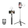 thumbnail image 1 of Extendable Selfie Stick with Rechargeable Wireless Remote,Tripod Stand and Light, 1 of 5