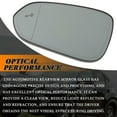 thumbnail image 6 of Side Mirror Glass Heated Blind Spot LH for Lexus NX200t 300 300h RX350 350L 450, 6 of 6