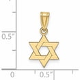 thumbnail image 2 of 10K Yellow Gold Star Of David Pendant (18 X 11) Made In United States -Jewelry By Sweet Pea, 2 of 5