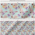 thumbnail image 2 of Soimoi Cotton Voile Fabric Bat,Witch Hat & Magic Potion Halloween Printed Fabric 1 Yard 42 Inch Wide, 2 of 7