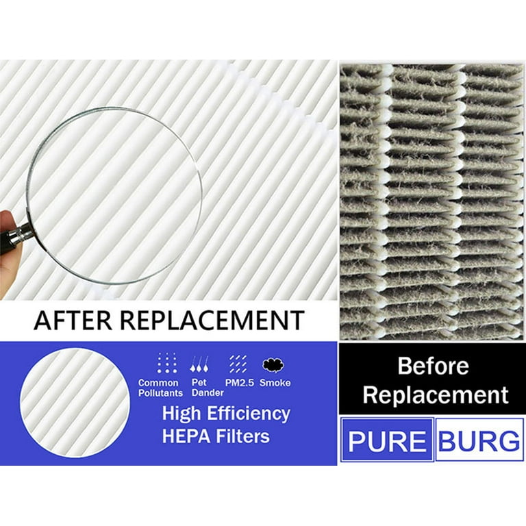 Pureburg replacement hepa sale filter