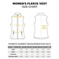 thumbnail image 6 of 33,000ft Women's Polar Fleece Zip Vest Outerwear with Pockets,Warm Sleeveless Coat Vest for Fall & Winter, 6 of 6