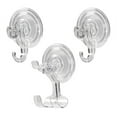 thumbnail image 3 of Clear Vacuum Suction Hooks Washable Vacuum Suction Hooks For Bathroom Kitchen Living Room, 3 of 4