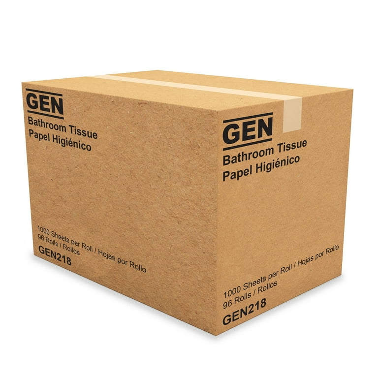 Standard Bath Tissue, Septic Safe, Individually Wrapped Rolls, 1-Ply, White, 1,000 Sheets/Roll, 96 Wrapped Rolls/Carton Standard Bath Tissue, Septic Safe, Individually Wrapped Rolls, 1-Ply, White, 1,000 Sheets/Roll, 96 Wrapped Rolls/Carton