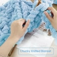 thumbnail image 5 of 6 Pack/ 8 Pack Chunky Chenille Yarn for Crocheting, Bulky Thick Fluffy Yarn for Knitting, Bulky Chunky Yarn for Hand Knitting Blanket, Super Soft Plush Yarn (27yds Each Skein), 5 of 8