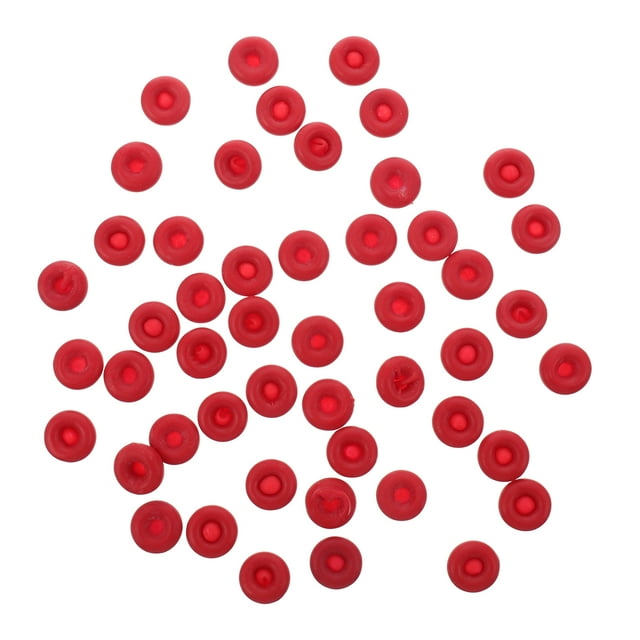 Miangastore 50 Pcs Mastic Rouge Économiseur de Mastic pour Sceller et Conserver pour Mastic