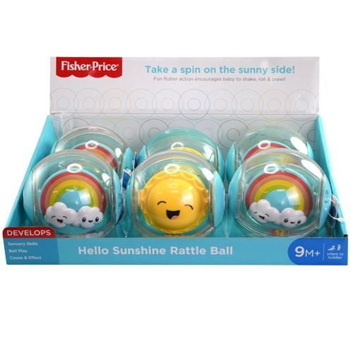 fisher price hello sunshine rattle ball