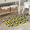 thumbnail image 7 of Pofeuu Sunflowers Print Flannel Doormats Rug16"x24"Rug Washable Doormats Indoor Outdoor Rugs for Layered Front Door Mats, Porch, Kitchen, Entryway, 7 of 7