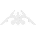 thumbnail image 2 of Ekena Millwork 36"W x 18"H x 1"P (12/12) Pitch Milton Architectural Grade PVC Gable Pediment, 2 of 5