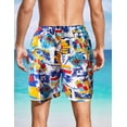 thumbnail image 2 of Traje De Baño Hombre Short Impermeable Bermuda Secado Rápido, 2 of 3